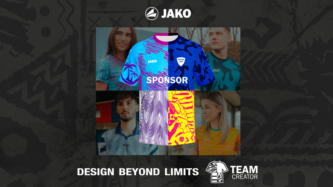 JAKO Teamcreator: ontwerp online jouw shirts bij Sportkledingfabriek.nl