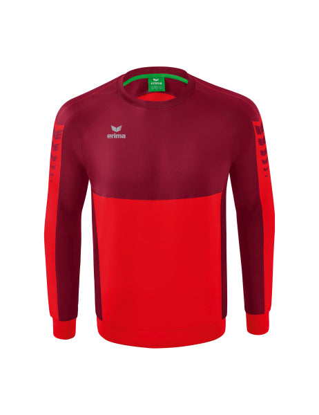 Erima - Six Wings Sweatshirt - Rood/Bordeaux