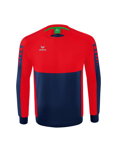 Erima - Six Wings Sweatshirt - New Navy/Rood