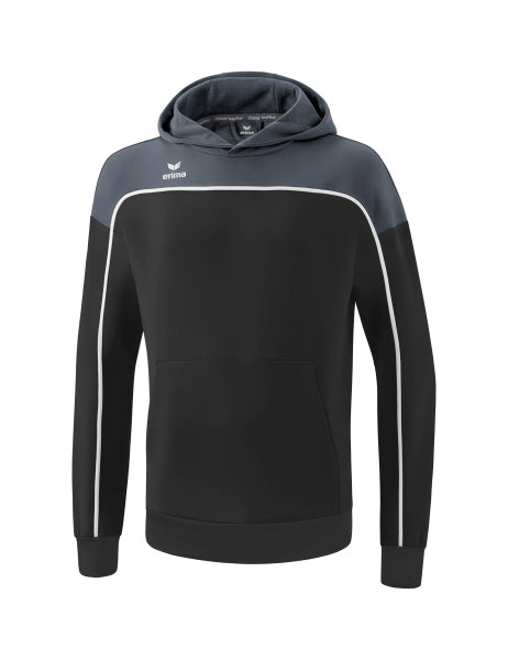 Erima - Change By Erima Sweatshirt Met Capuchon - Black Grey/Slate Grey/Wit