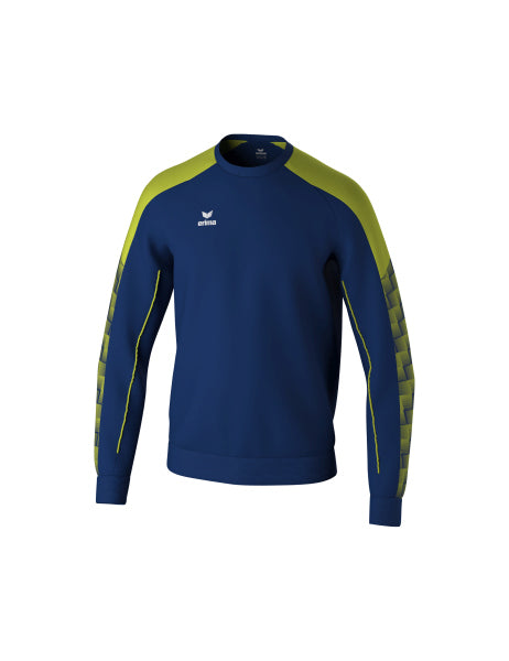 Erima - Evo Star Sweatshirt - New Navy/Lime