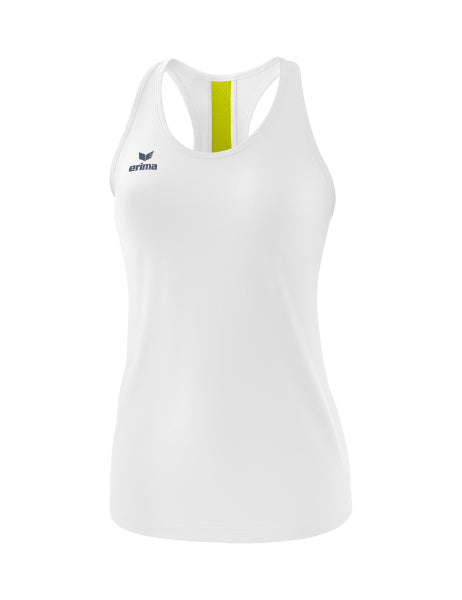 Erima - Squad Tanktop - Wit/Slate Grey/Lime