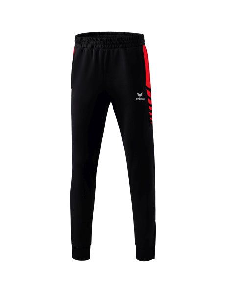 Erima - Six Wings Worker Broek - Zwart/Rood