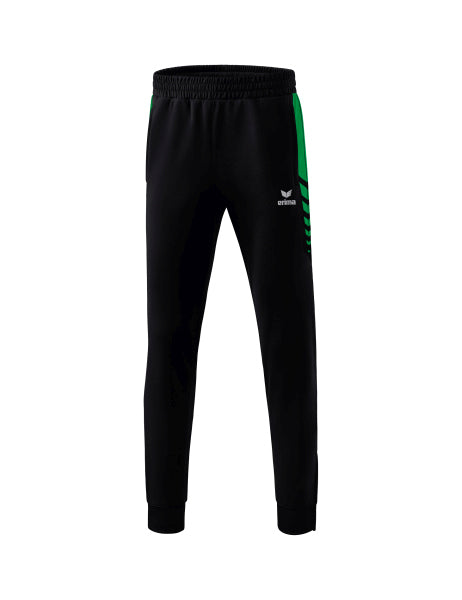 Erima - Six Wings Worker Broek - Zwart/Smaragd