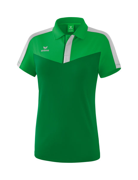 Erima - Squad Polo - Fern Green/Smaragd/ Silver Grey