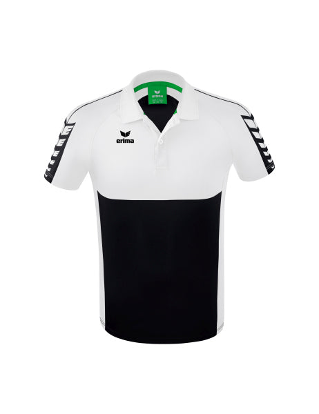 Erima - Six Wings Polo - Zwart/Wit