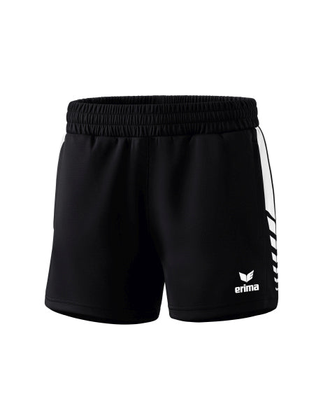 Erima - Six Wings Worker Short - Zwart/Wit