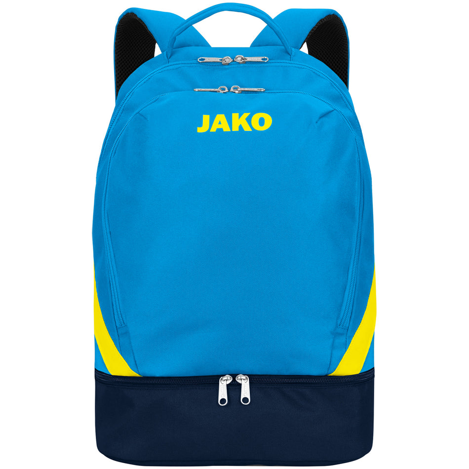 Jako - Rugzak Iconic  - Jako-Blauw/Marine/Fluogeel