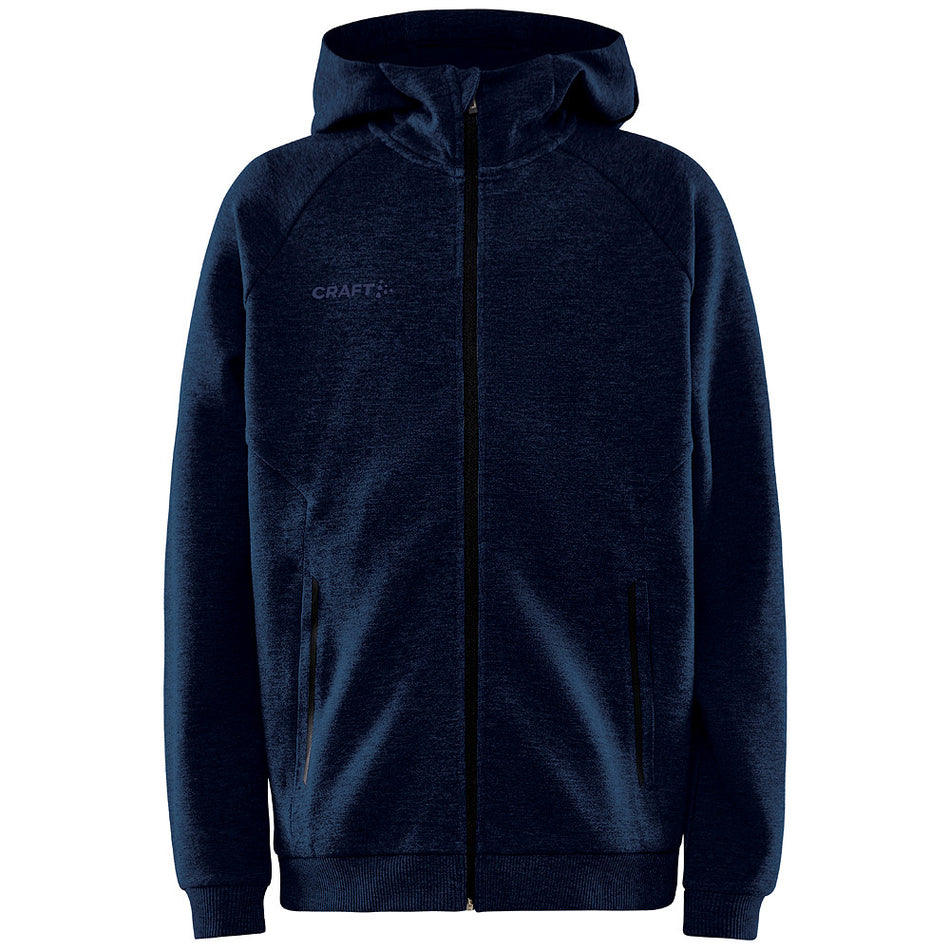 Craft - Core Soul Full Zip Hood Jr - Dark Navy