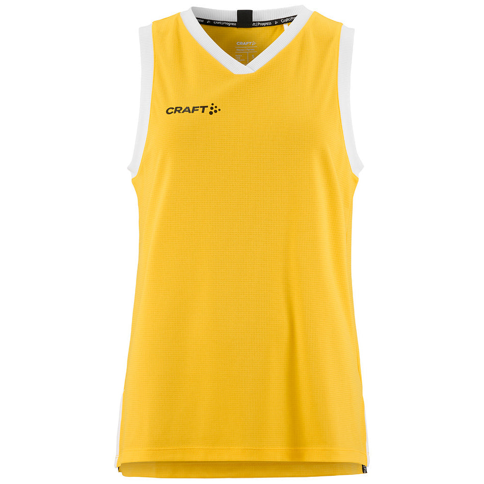 Craft - Progress Basket Singlet M - Sweden Yellow