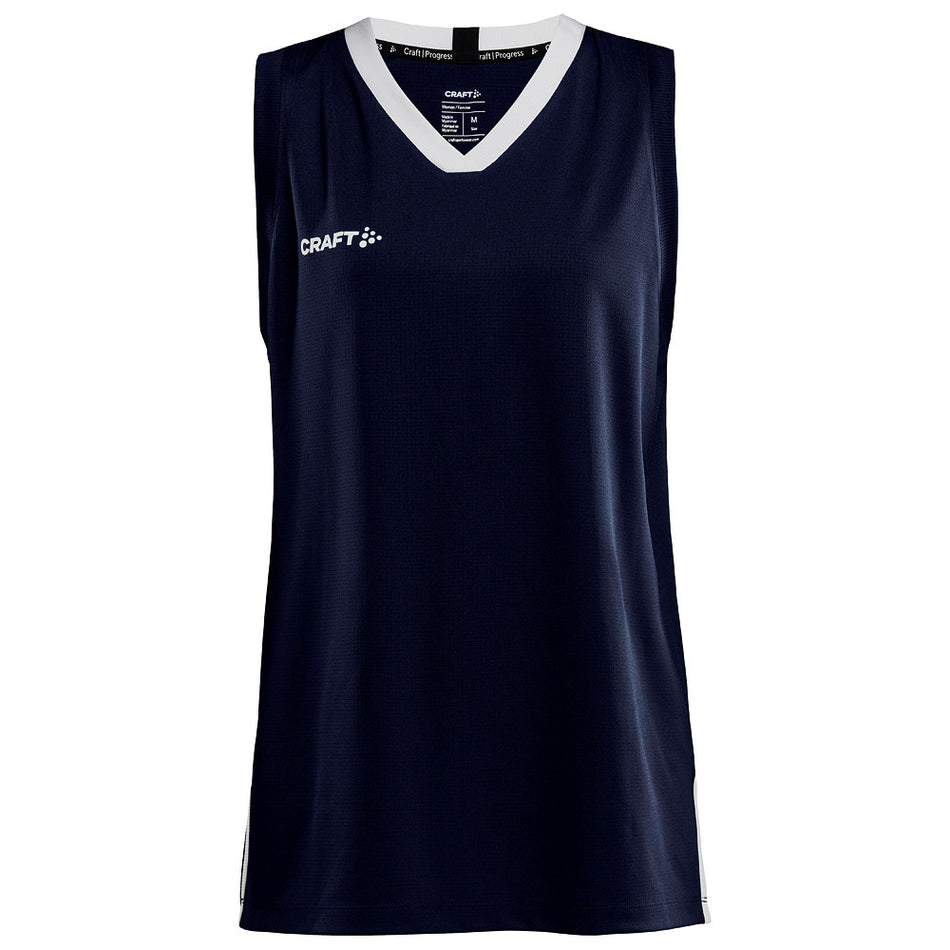 Craft - Progress Basket Singlet W - Navy