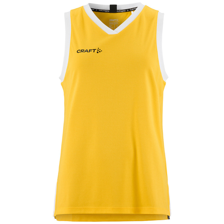 Craft - Progress Basket Singlet W - Sweden Yellow