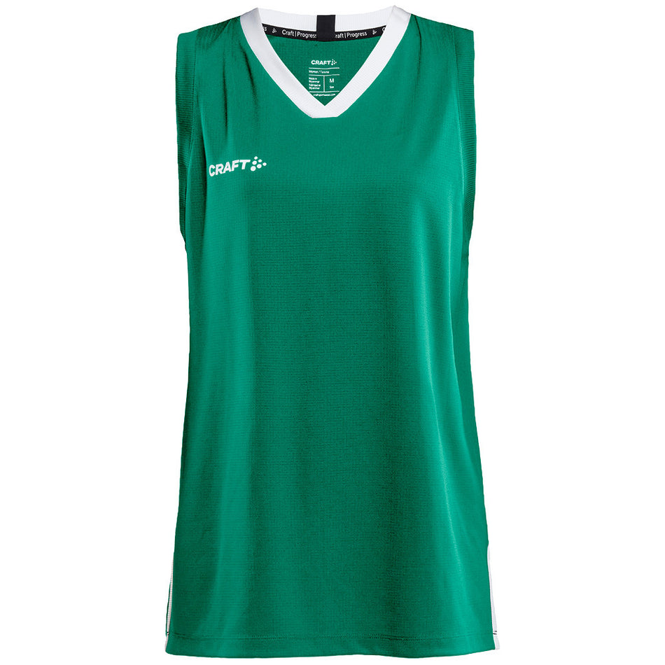 Craft - Progress Basket Singlet W - Team Green