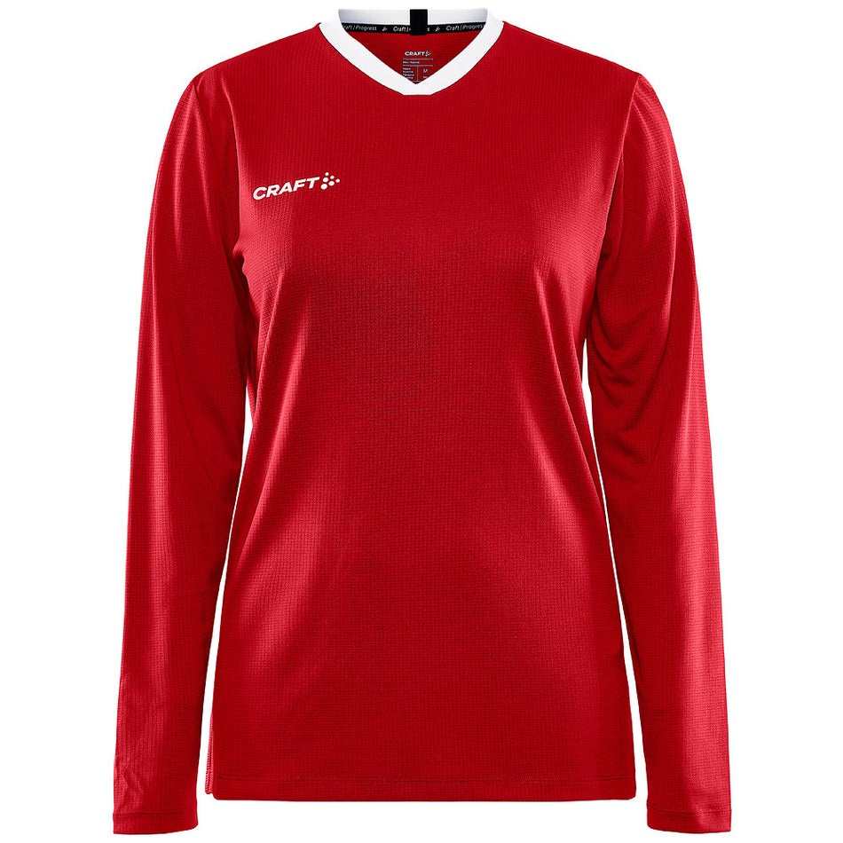 Craft - Progress Ls Basket Jersey W - Bright Red