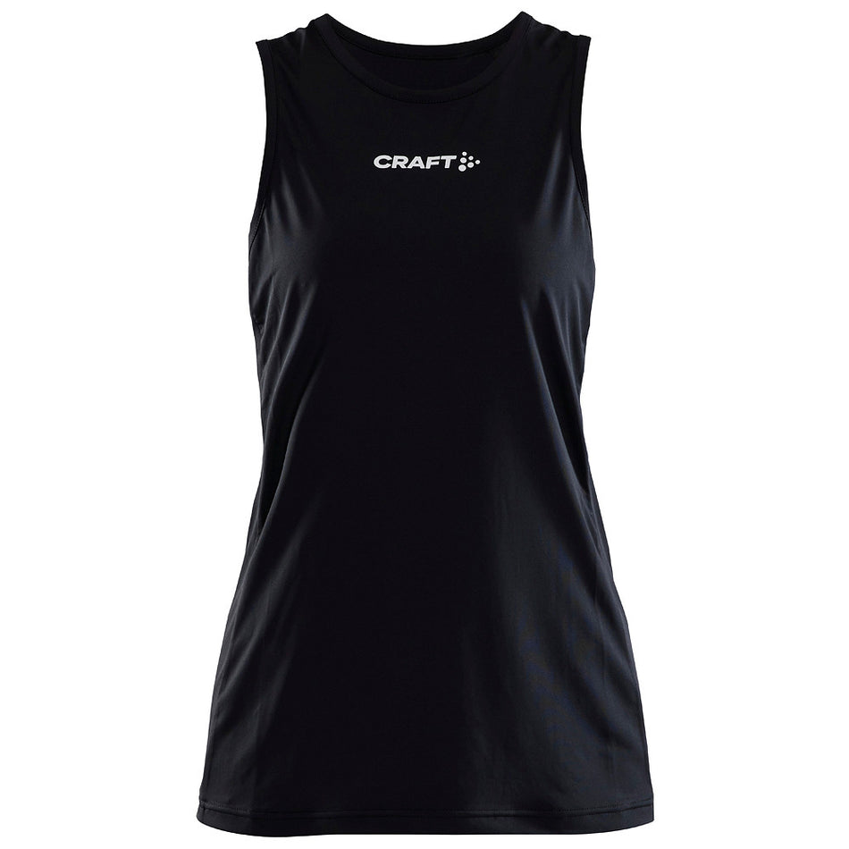 Craft - Rush Slim Singlet W - Black