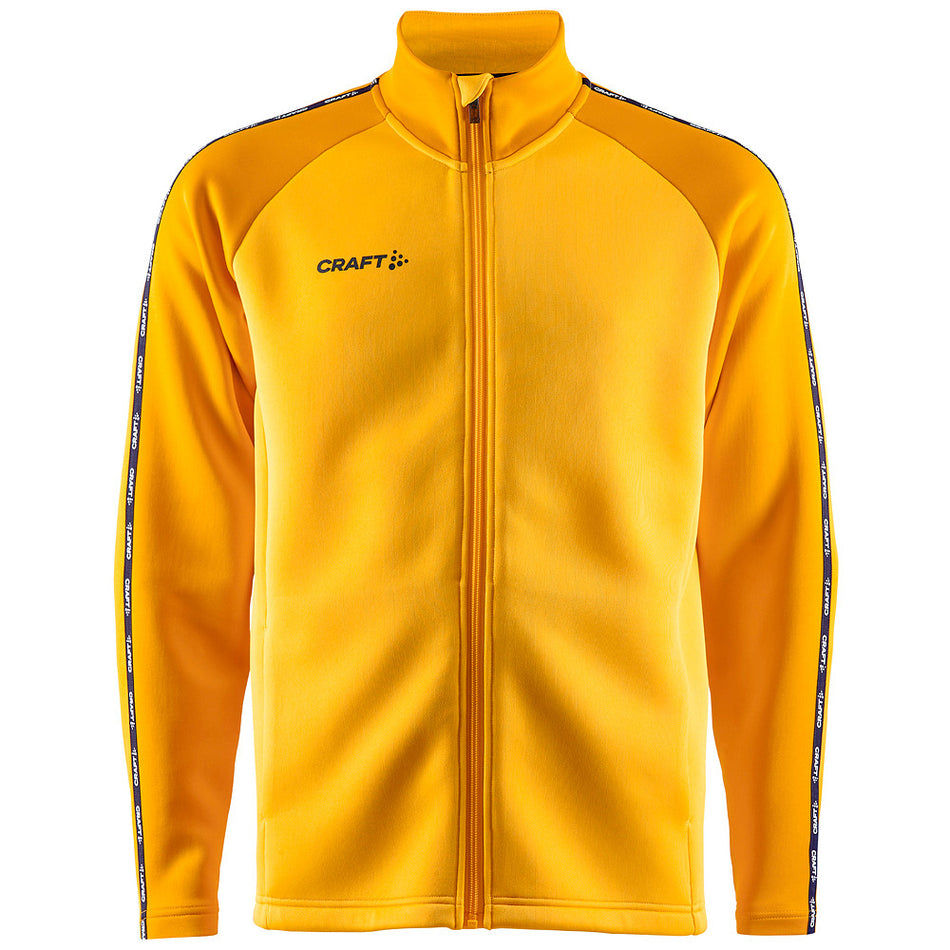 Craft - Squad 2.0 Full Zip M - Sweden Yellow-Golden