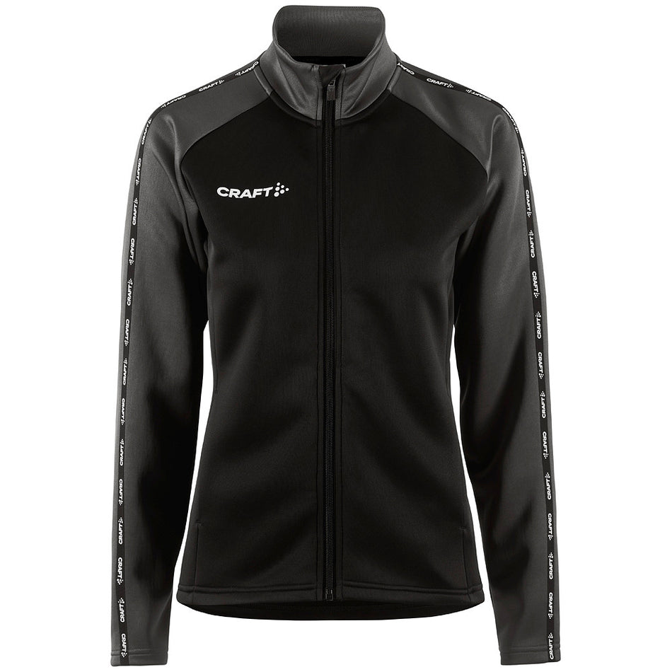 Craft - Squad 2.0 Full Zip W - Black-Granite