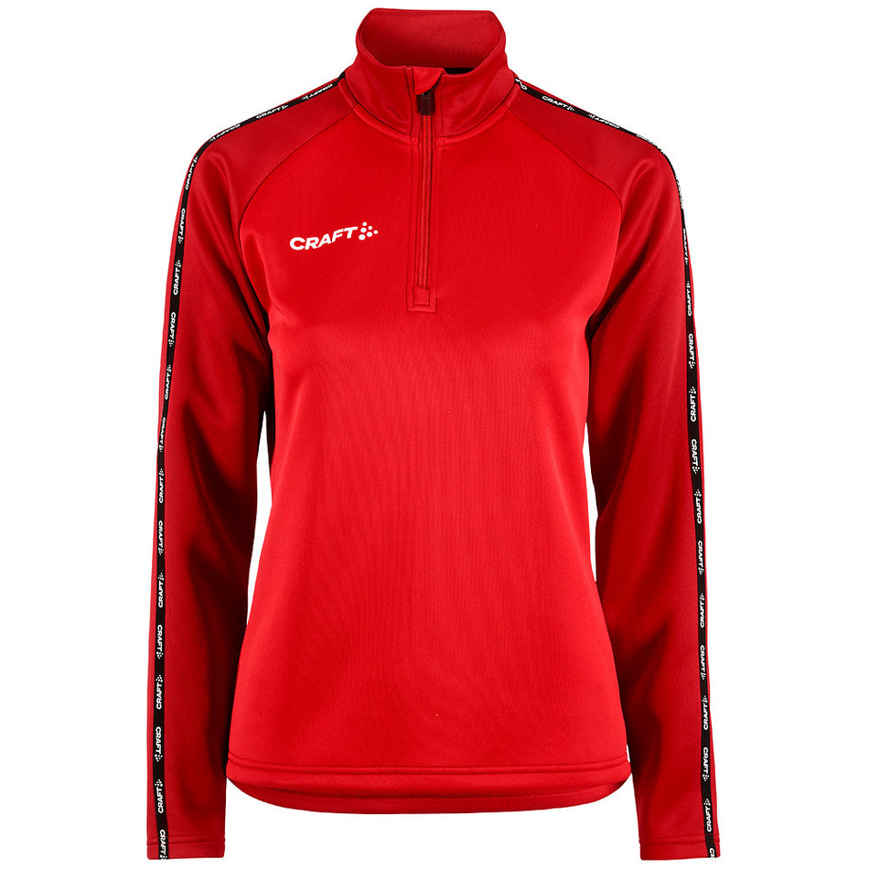 Craft - Squad 2.0 Half Zip W - Bright Red-Express