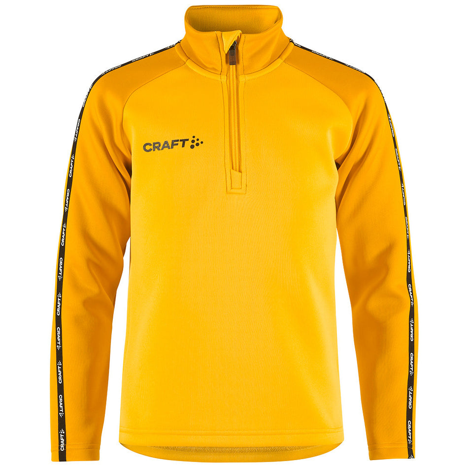 Craft - Squad 2.0 Half Zip Jr - Sweden Yellow-Golden