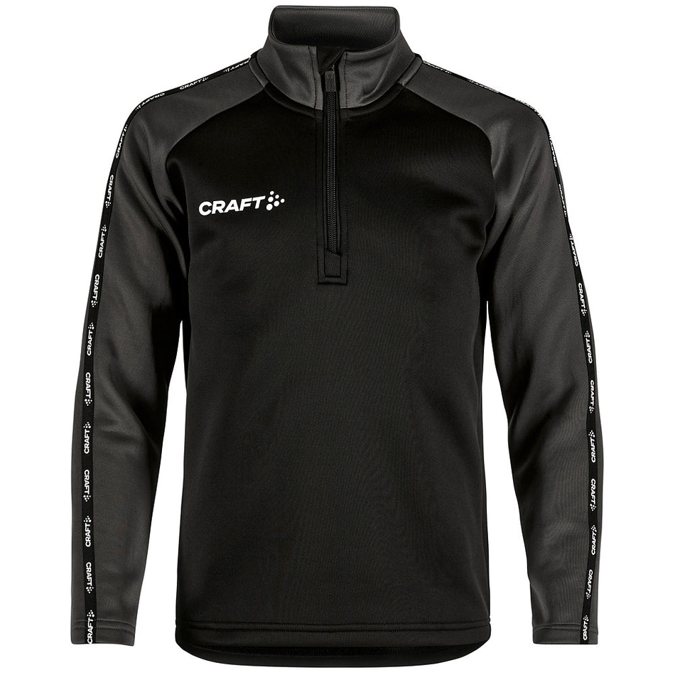 Craft - Squad 2.0 Half Zip Jr - Black-Granite