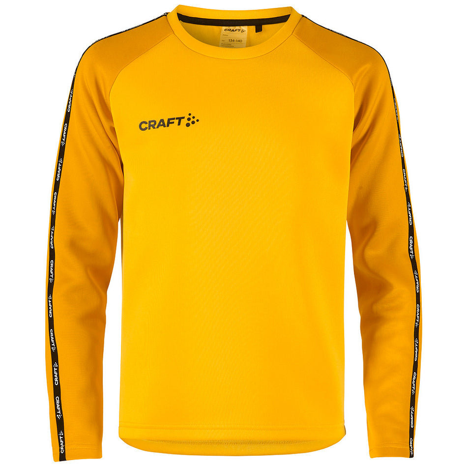 Craft - Squad 2.0 Crewneck Jr - Sweden Yellow-Golden