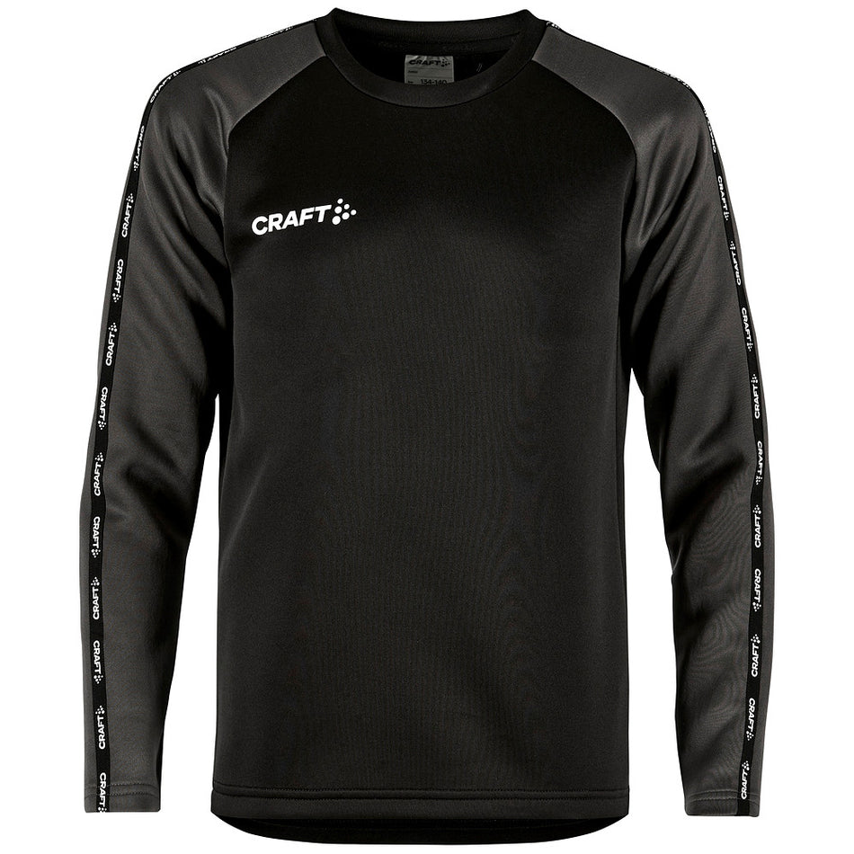 Craft - Squad 2.0 Crewneck Jr - Black-Granite