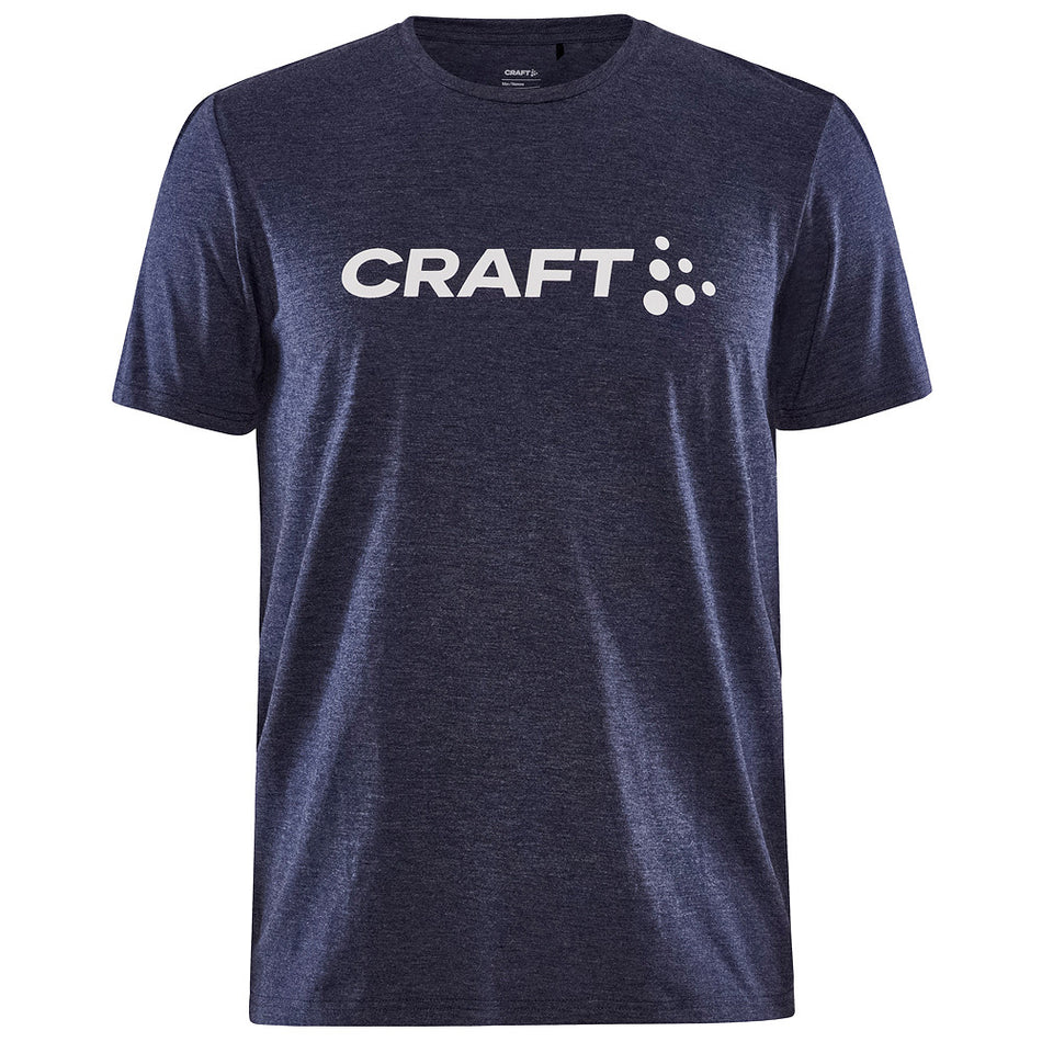 Craft - Community Logo Ss Tee M - Navy-Melange