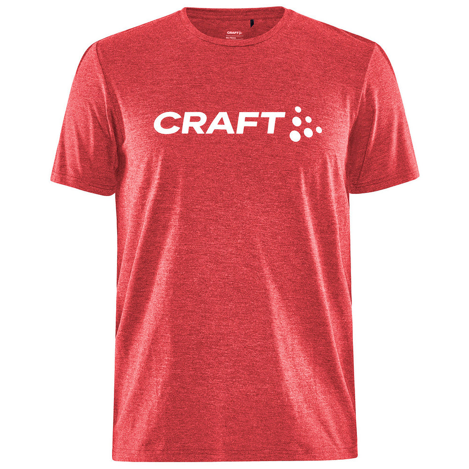 Craft - Community Logo Ss Tee M - Bright Red-Melange