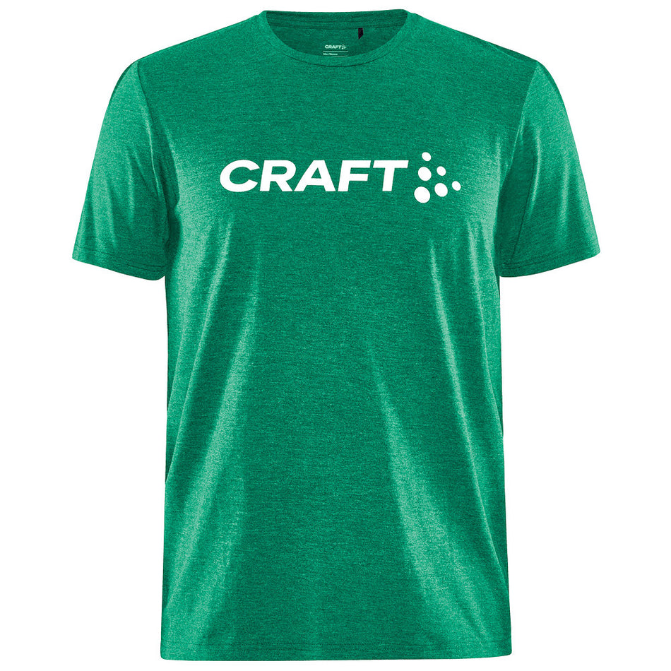 Craft - Community Logo Ss Tee M - Team Green-Melange