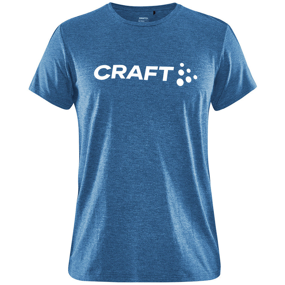 Craft - Community Logo Ss Tee W - Club Cobolt-Melange