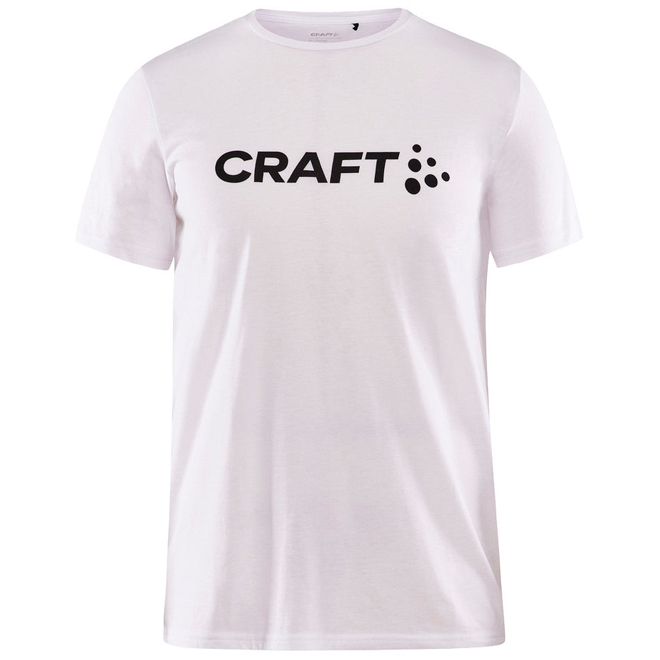 Craft - Community Logo Ss Tee Jr - White-Melange