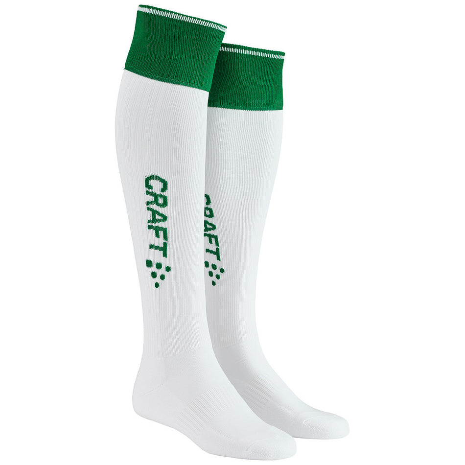 Craft - Progress 2.0 Contrast Sock - White/Team Green