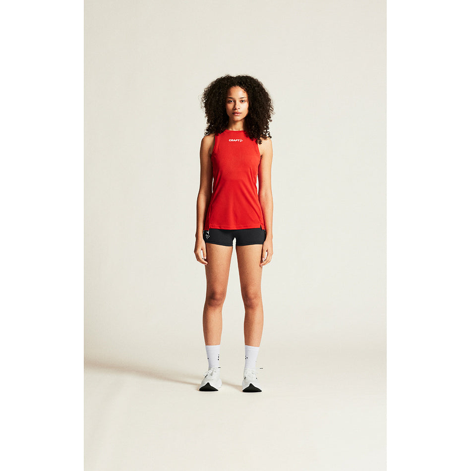 Craft - Rush 2.0 Singlet W - Bright Red