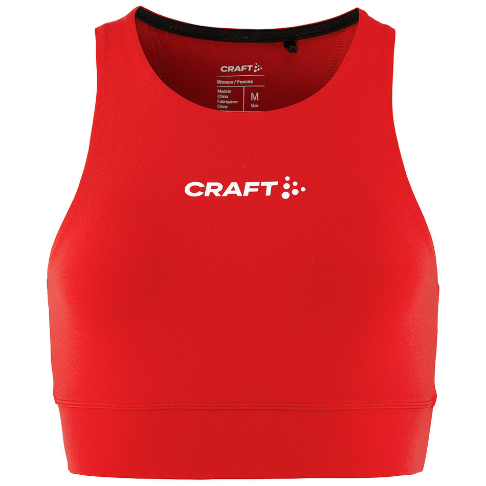 Craft - Rush 2.0 Crop Top W - Bright Red