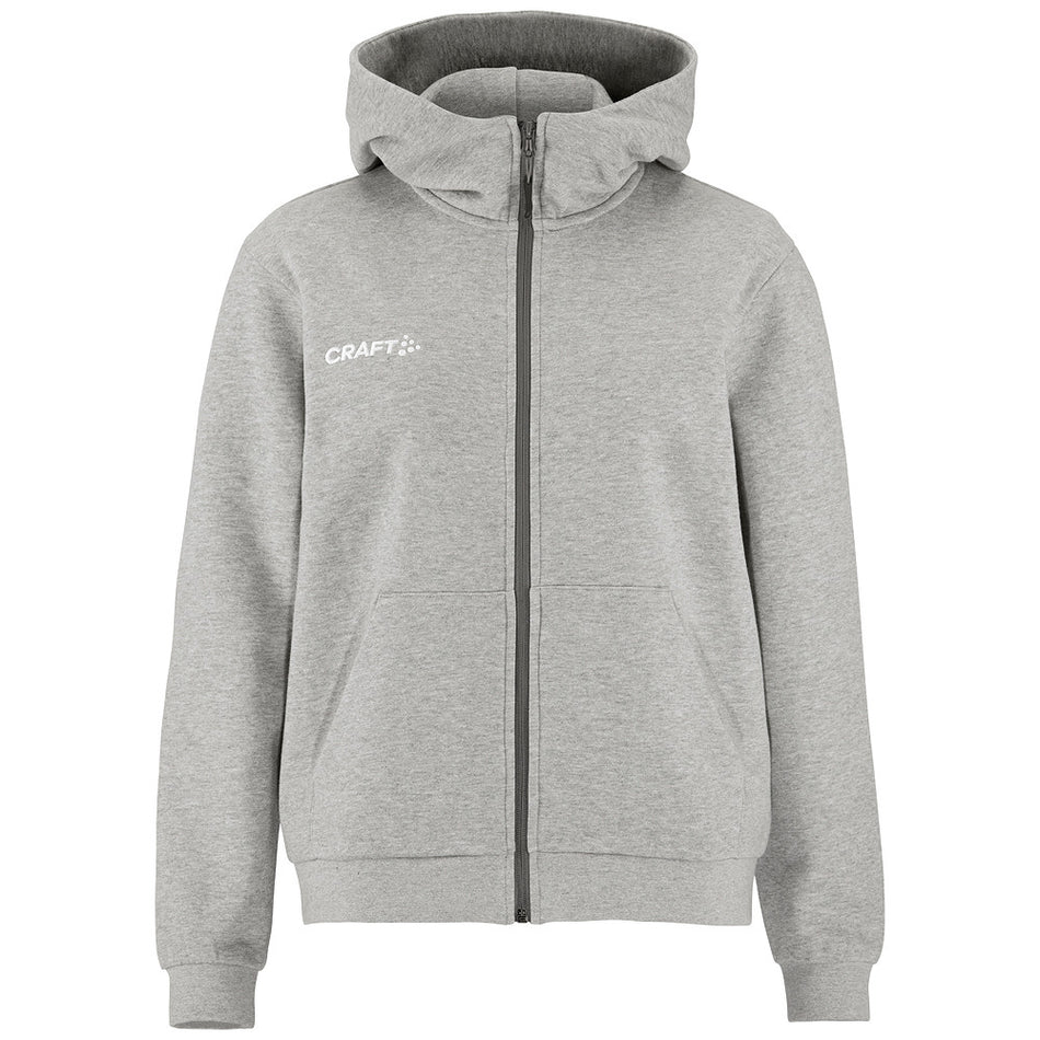 Craft - Community 2.0 Fz Hoodie W - Grey Melange