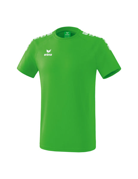 Erima - Essential 5-C T-Shirt - Green/Wit