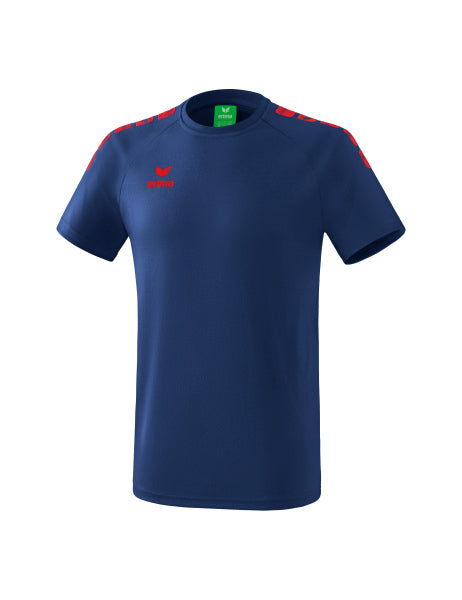 Erima - Essential 5-C T-Shirt - New Navy/Rood