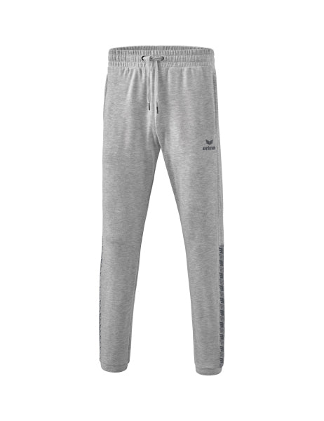 Erima - Essential Team Sweatbroek - Licht Grey Melange/Slate Grey