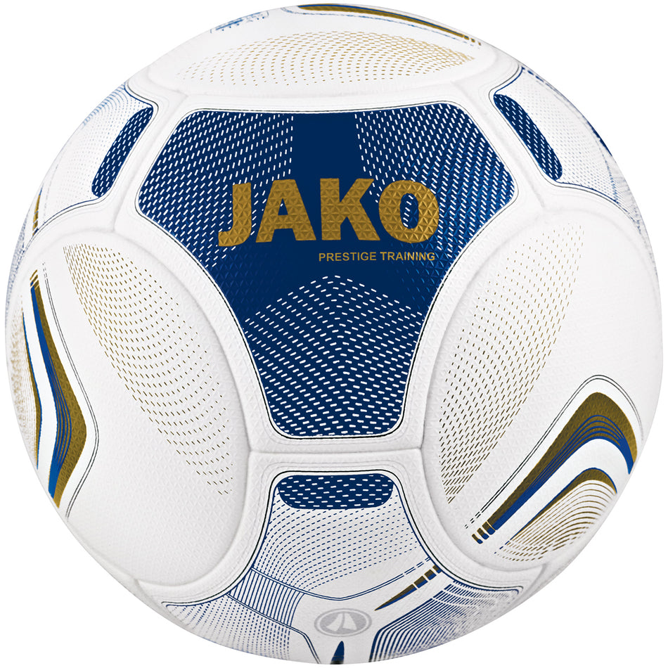 Jako - Trainingsbal Prestige - Wit/Navy/Goud