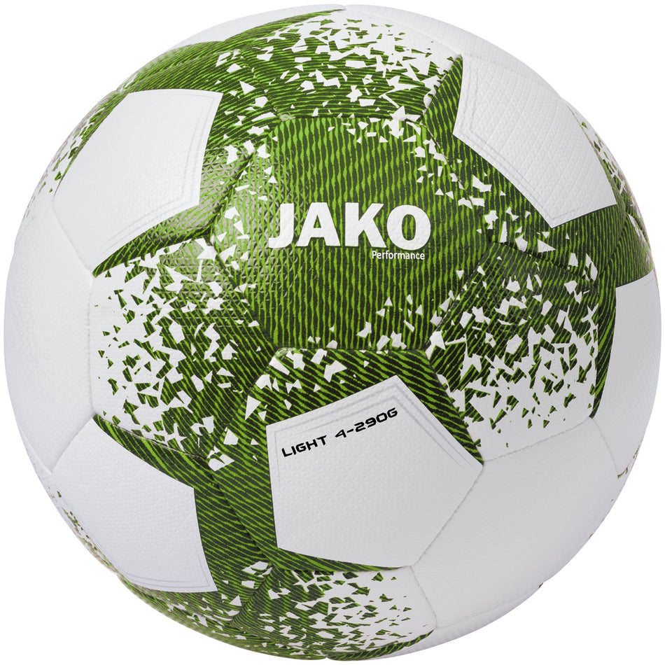 Jako - Lightbal Performance - Wit/Kaki/Fluogroen-290G