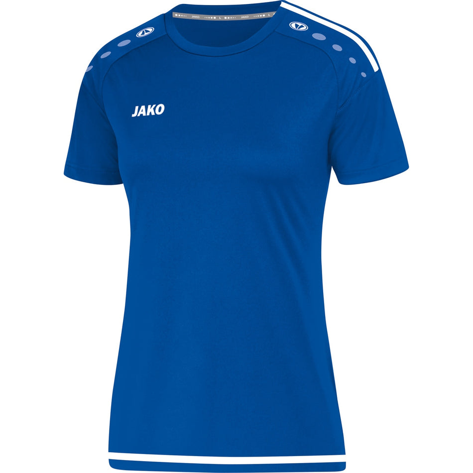 Jako - Shirt Striker 2.0 Km Dames - Royal/Wit