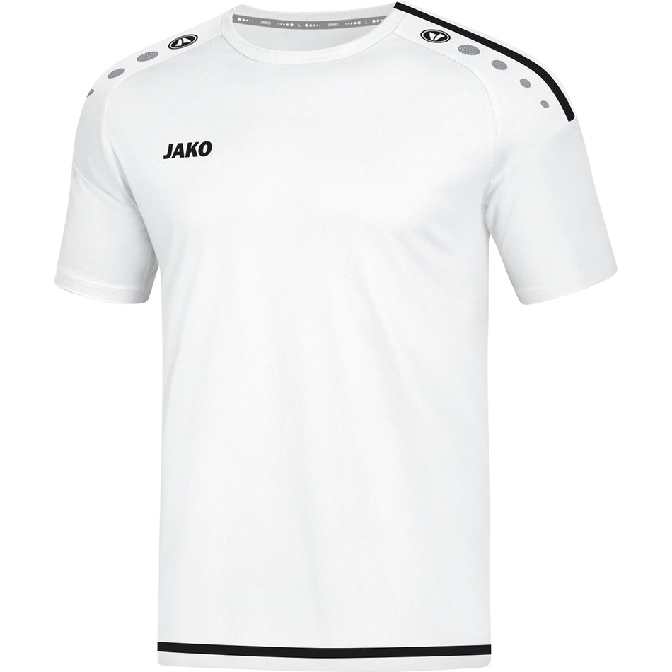 Jako - Shirt Striker 2.0  Km - Wit/Zwart