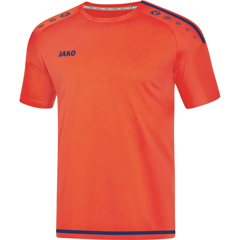 Jako - Shirt Striker 2.0  Km - Flame/Navy