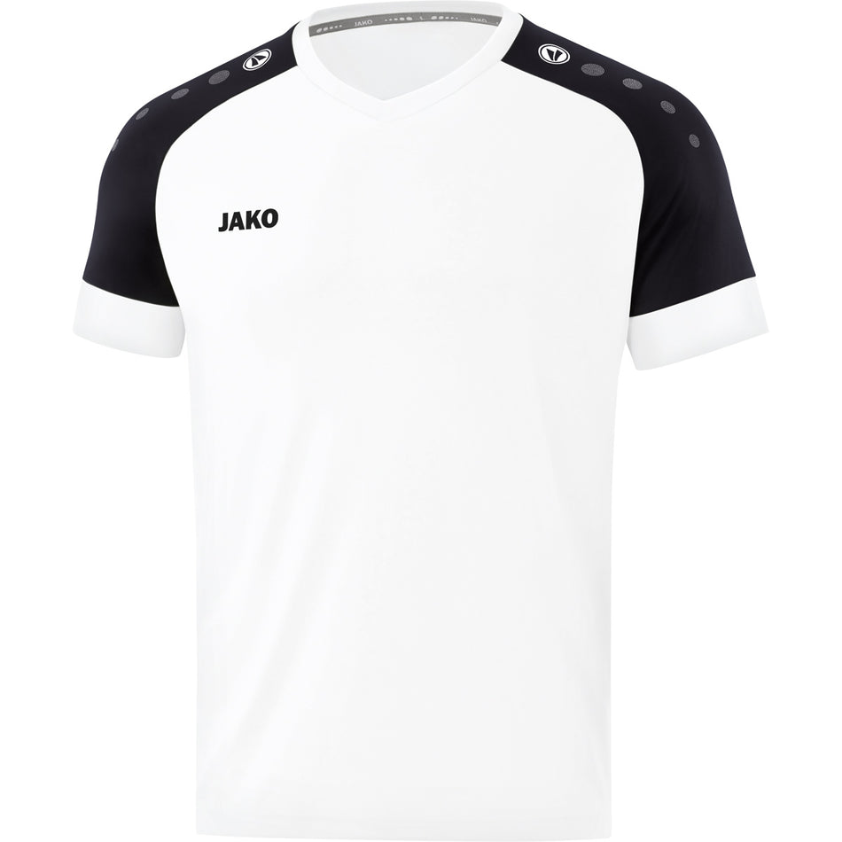 Jako - Shirt Champ 2.0 Km - Wit/Zwart