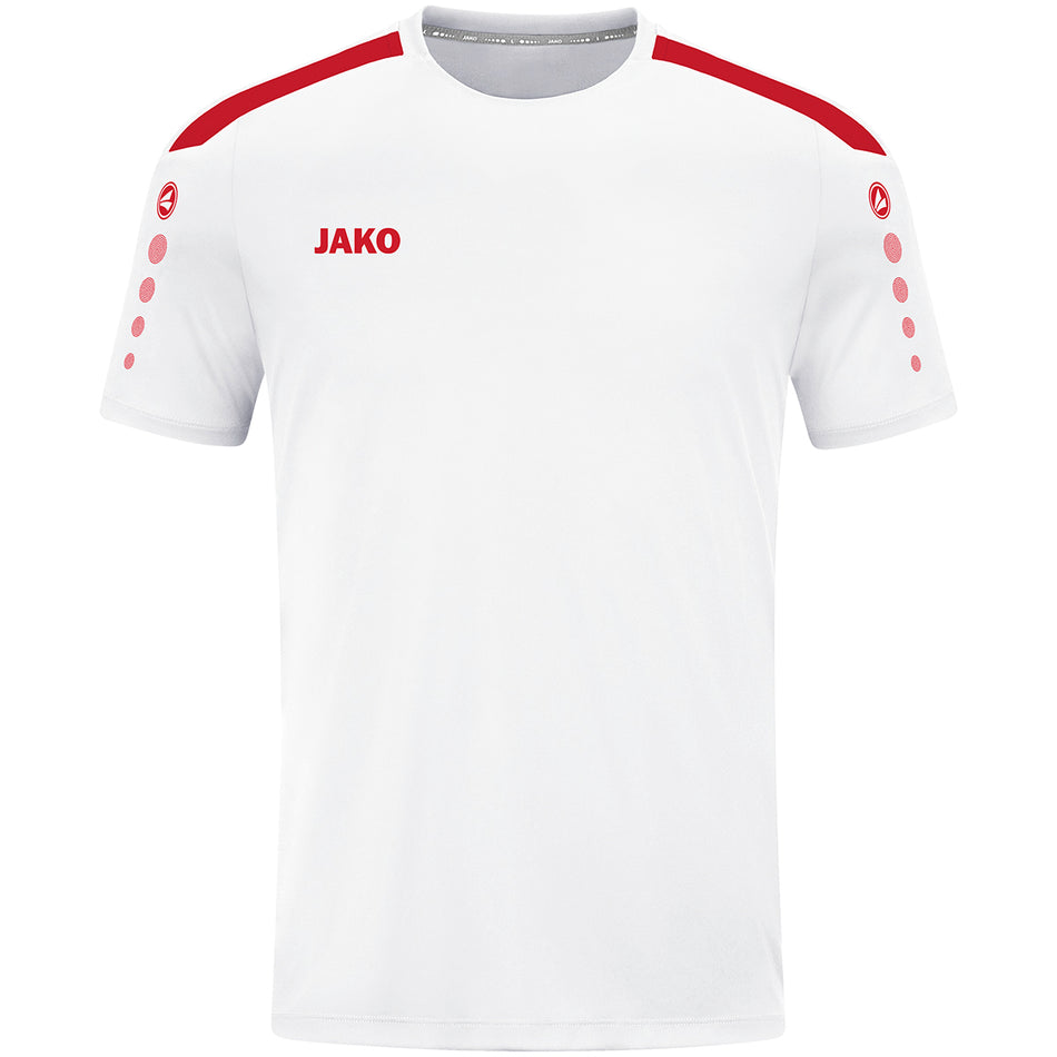 Jako - Shirt Power Km - Wit/Rood