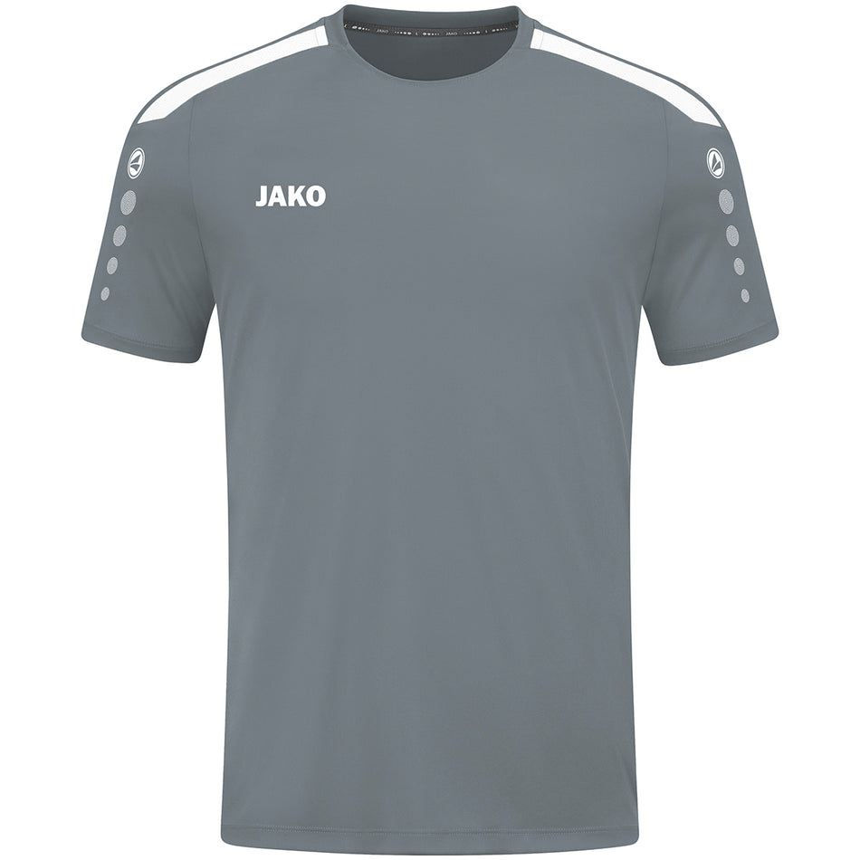 Jako - Shirt Power Km - Steengrijs