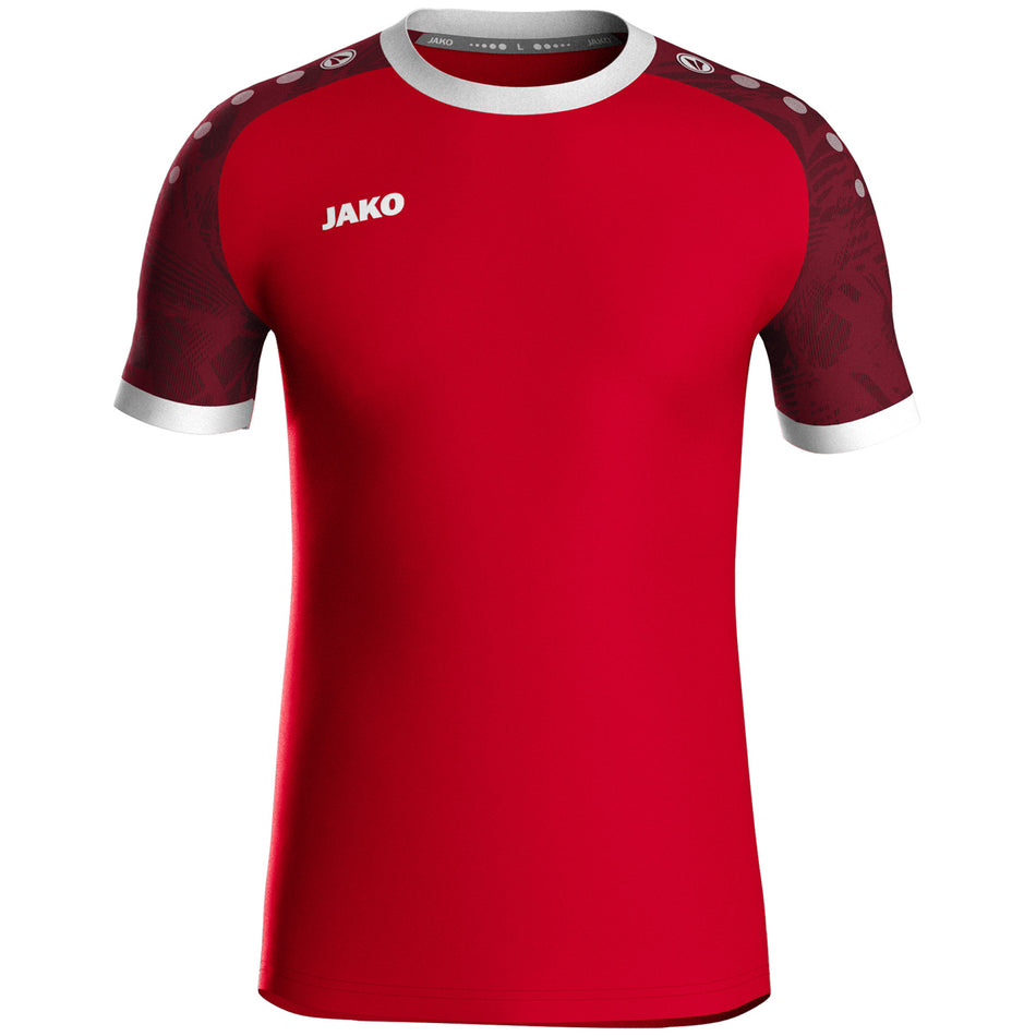 Jako - Shirt Iconic Km - Sportrood/Wijnrood