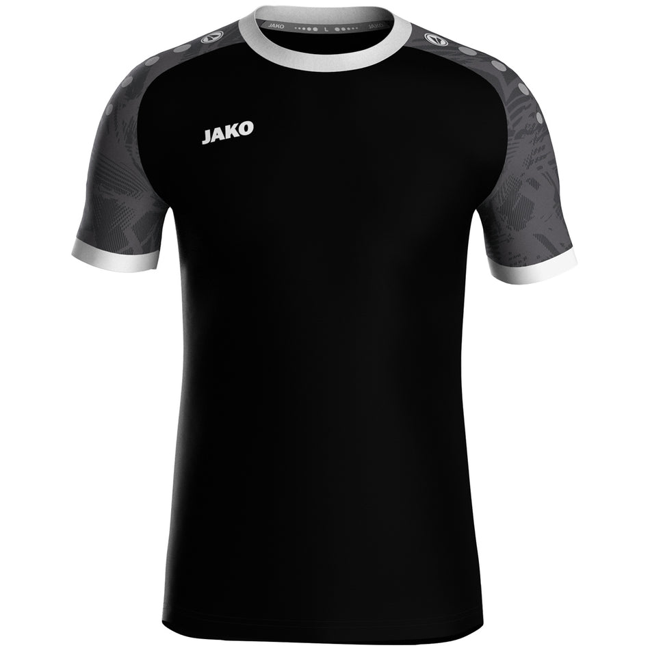 Jako - Shirt Iconic Km - Zwart/Antraciet