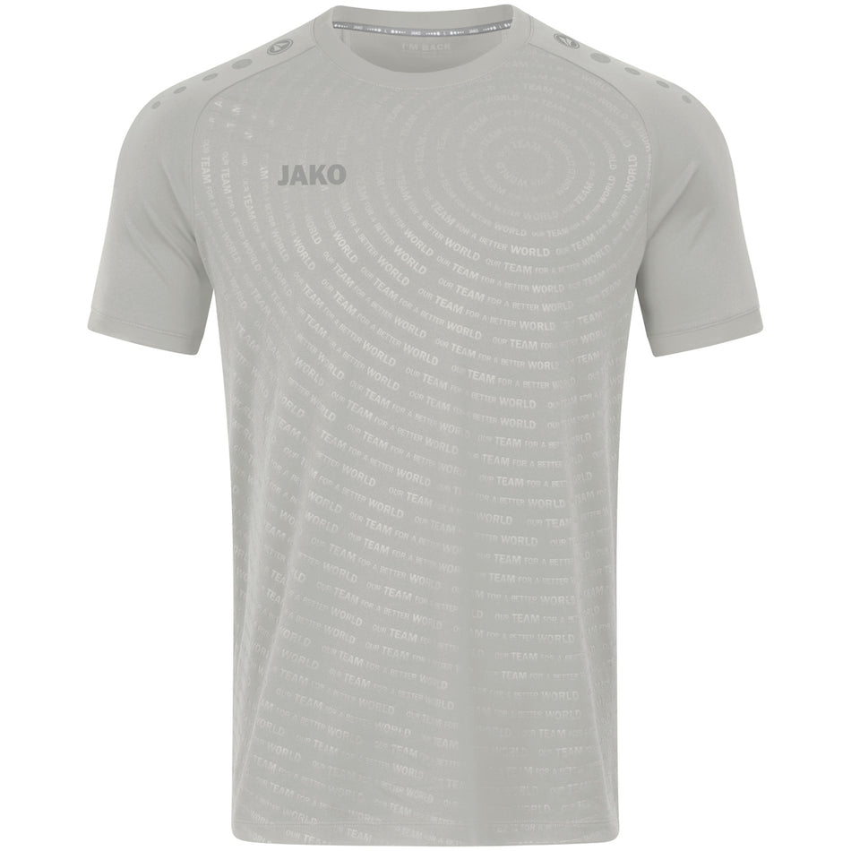 Jako - Shirt World - Ijsgrijs