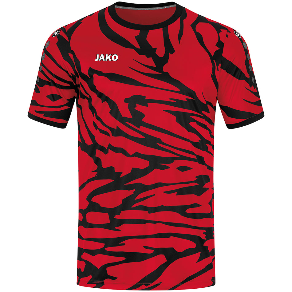 Jako - Shirt Animal Km - Sportrood/Zwart